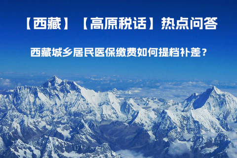 西藏城鄉(xiāng)居民醫(yī)保繳費如何提檔補差？